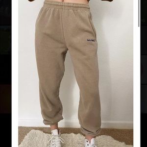 Beige iets frans sweatpants